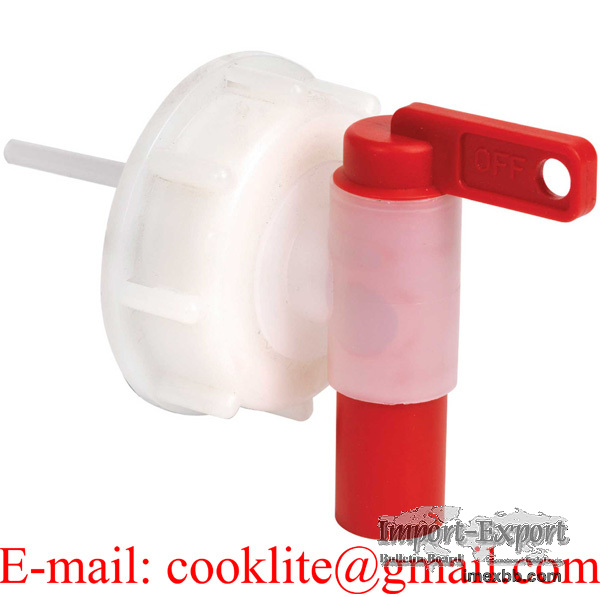 Llave para fermentar spigot válvula plástica / Tapón con grifo para bidón