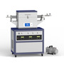 2 zone 1200℃ vacuum CVD machine for Nanotube