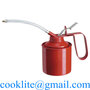 Lubricating Oil Can 350CC Metal Pump Oiler with Long Flexible Spout