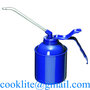 High pressure pump action oiler 500ml lubrication oil spray gun pot long mo