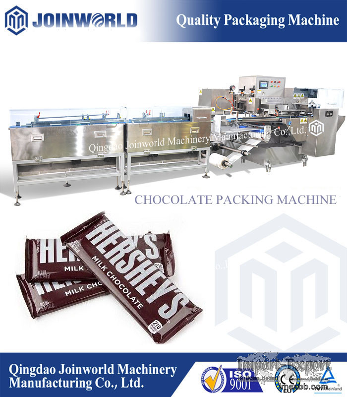 Chocolate packaging machine