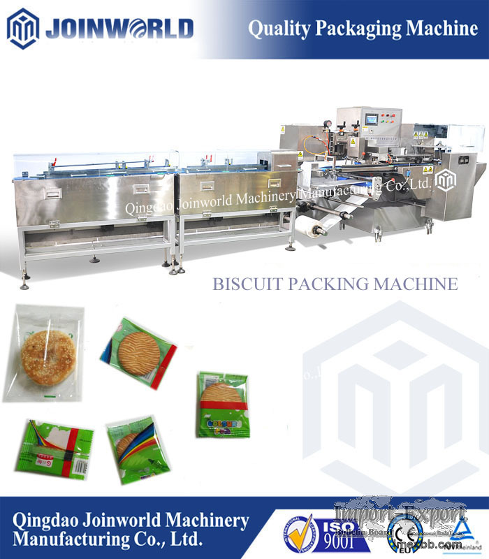 Biscuit packaging machine