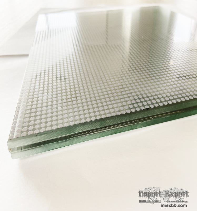 Fritted Laminated Glass   Bulletproof Laminated Glass 