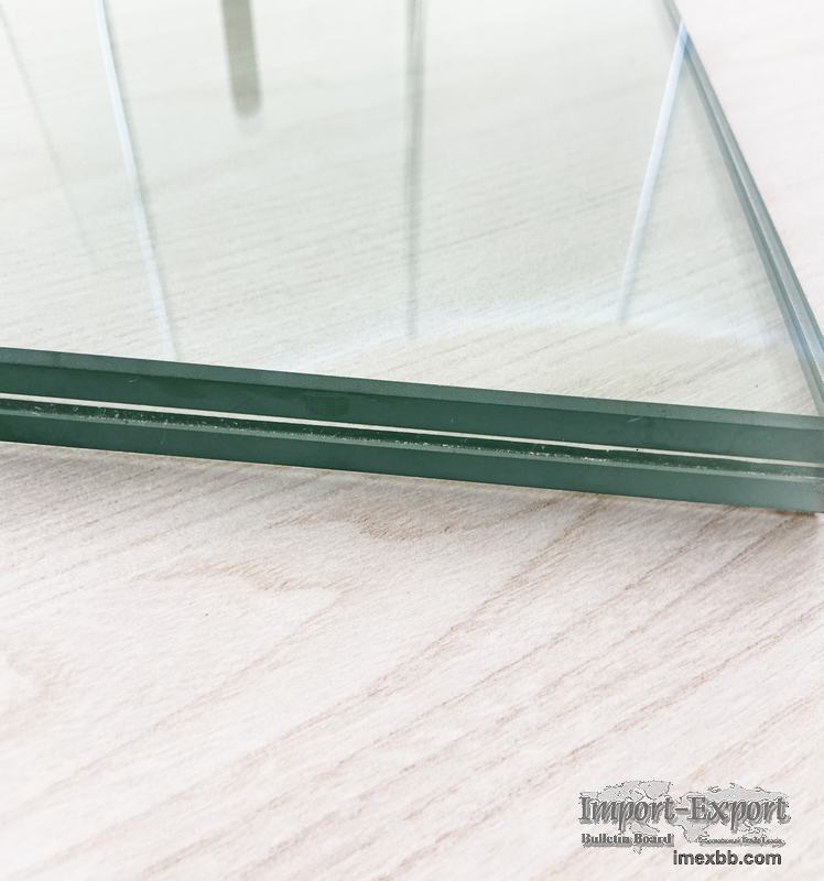 Clear Laminated Glass   white laminated glass