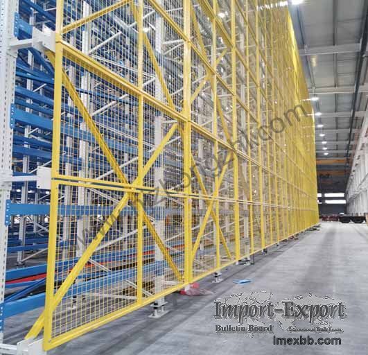 High Strength Heavy Duty Racking Protective Steel Wire Mesh Partition