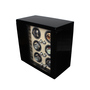 Pure black Piano Lacquer Wood Watch Winder Box 