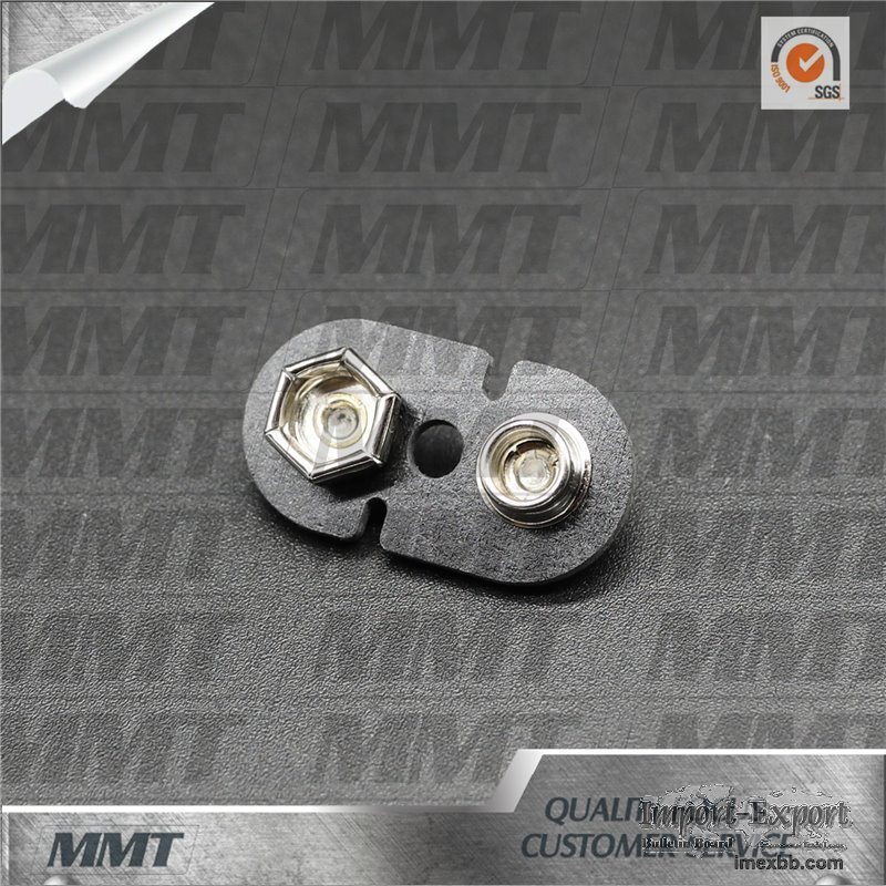 Customized 9V Battery Holder Battery Snap-on Contact