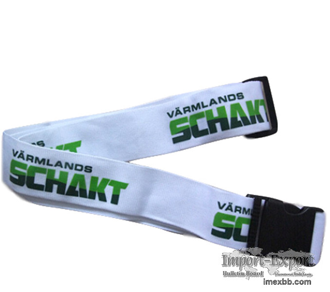 sublimated printed polyester lanyard