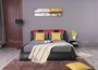 Double Color PU Bed Double Bed Bedroom Bed King Bed Sofa Bed Modern Bedroom