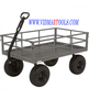 Bannon Industrial Grade Steel Garden Wagon 1.500 Lb. Capacity 52in.L x 34in