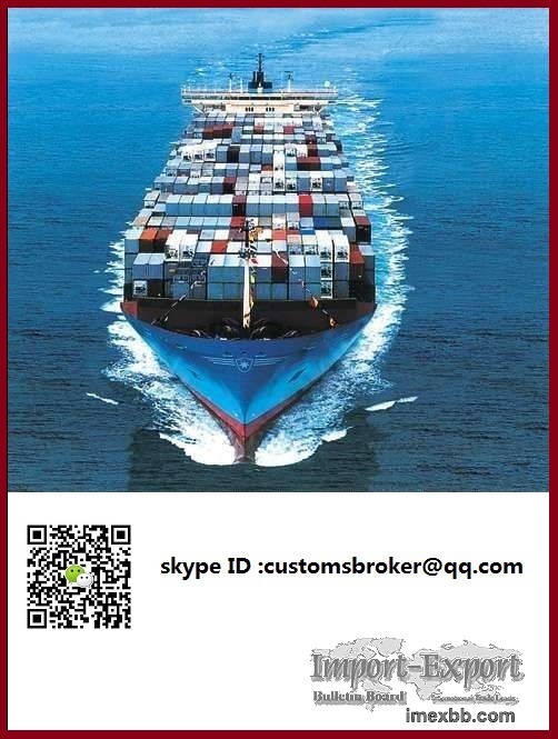 china import shipping agent customs clearance brokerage