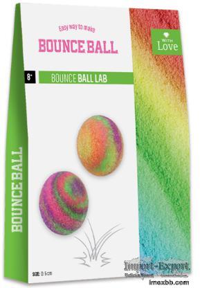 EASY WAY TO MAKE  BOUNCE BALL-BOUNCE BALL LAB