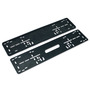 he gauge silica gel plate box   silicone License plate frame Supplier  