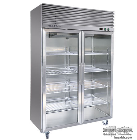 Glass Door Reach In Freezer