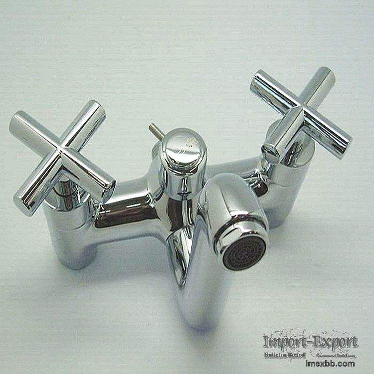 Hot and cold faucet
