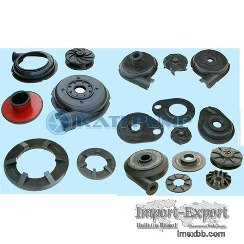 Rubber slurry pump parts   rubber pump parts