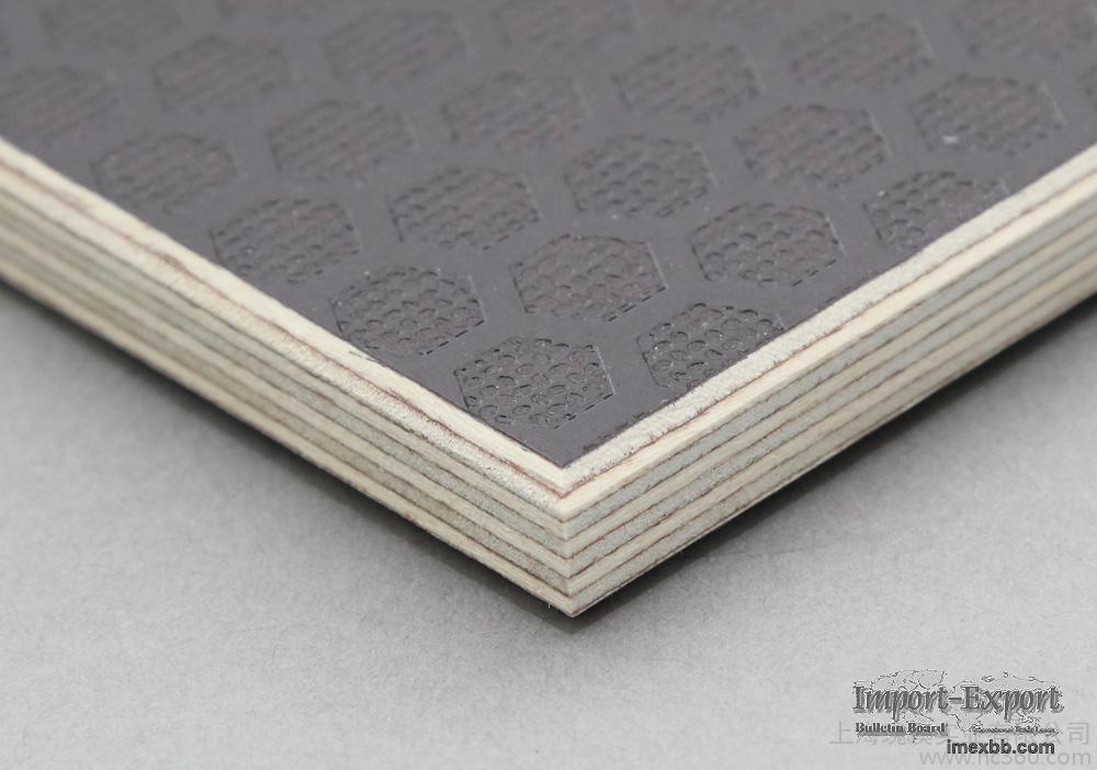 anti-slip film faced plywood for construction 18mm