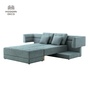 convertible multifunctional couch sectional sofa with storage ottoman 2021 