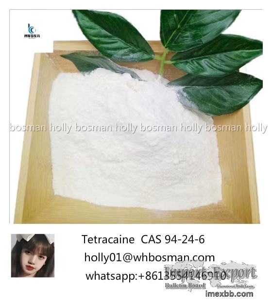 Factory Supply Free Sample Local Anesthetic Tetracaina Tetracaine Powder, T