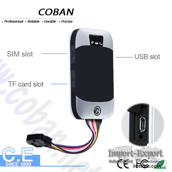 Waterproof GPS Tracking Device with Fuel Sensor / Engine Stop Relay GPS 