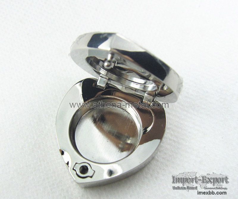 Heart Metal Solid Perfume Case   Metal Solid Perfume Case