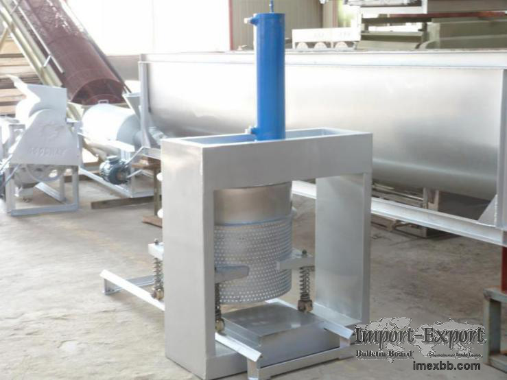 Hydraulic Dewatering Press