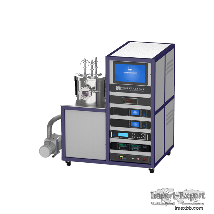3-target RF magnetron co-sputtering deposit coating machine