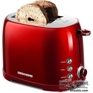 2 Slice Toaster with 50s Retro Aesthetic ST032