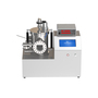 high vacuum evaporation coater with two sources