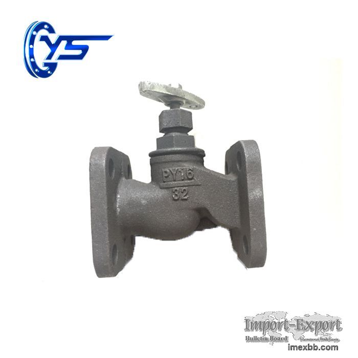 DN 15-200mm Square Flange Globe Valve