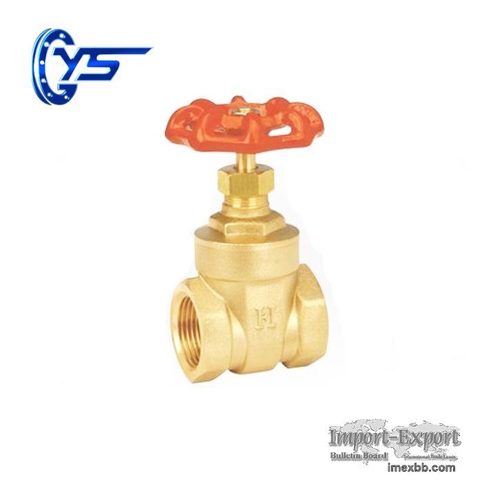 DN 8-100mm Brass Gate Valve   3 way gate valve  gate valve manufacturer 