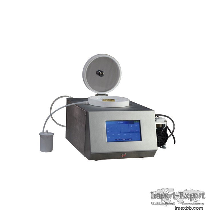 heated spin coater with gold-plated vacuum chuck