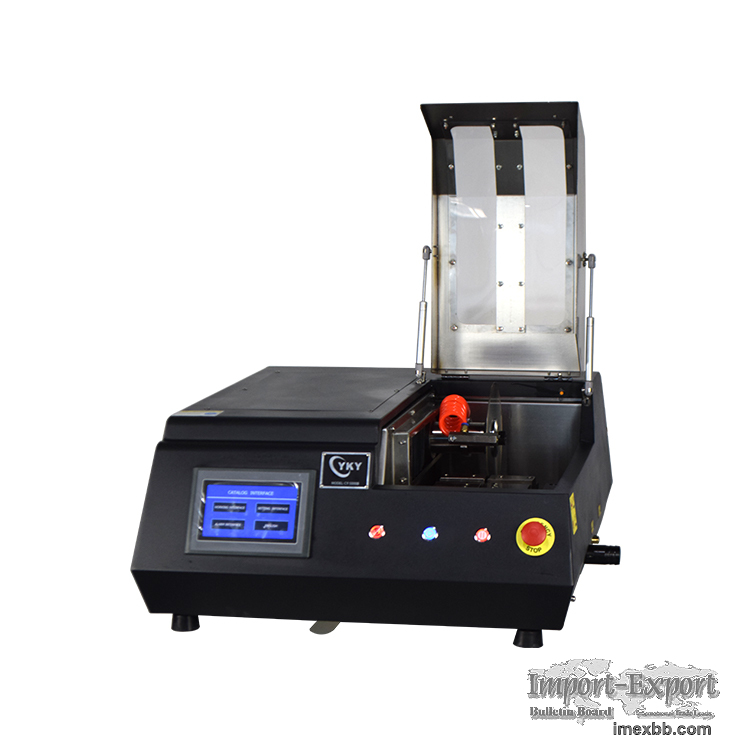 laboratory programmable metallographic sample cutting machine