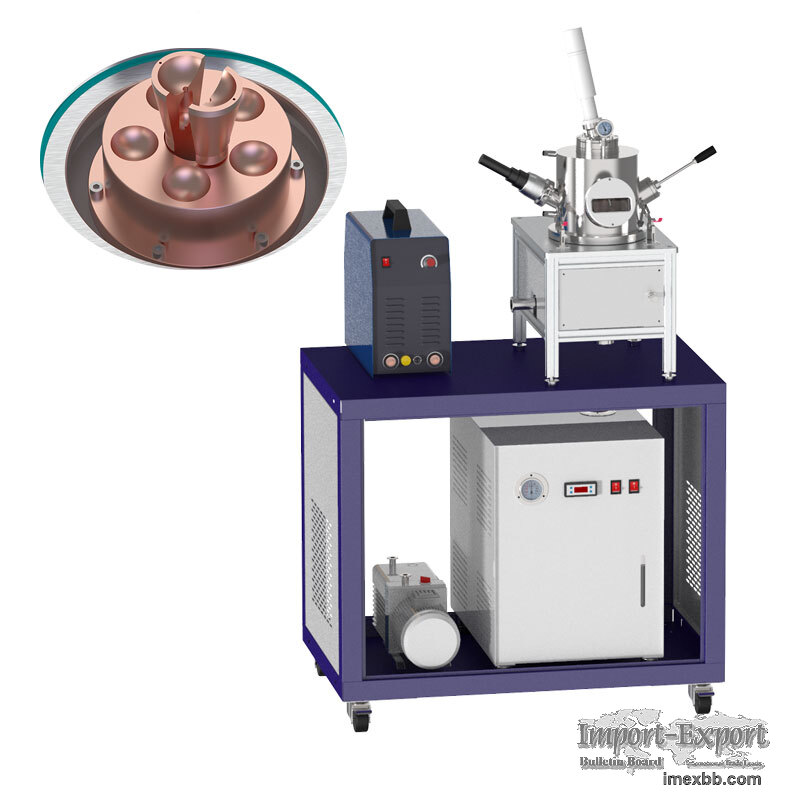 mini 10g 3000℃ 1E-5mbar vacuum arc melting furnace for LAB
