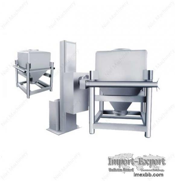 Post Lifting Bin Mixer