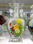 Luxury Home Décorations, Hand Painted Glass Arts Ornaments