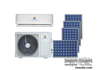 ACDC Hybrid Solar Air Conditioner ( On Grid Working )