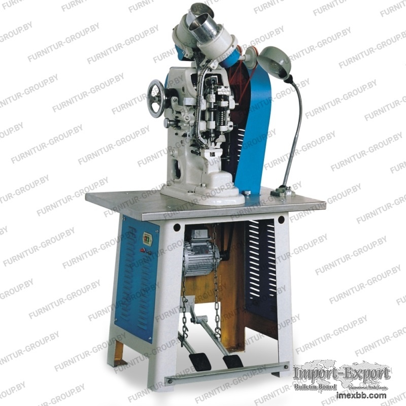 Automatic machine for installing the eyelets with washers art. FUR-1/2