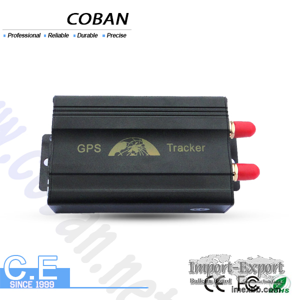 Tracker 103b GPS Car Tracker with Fuel Sensor / Shock Sensor Vehicle GPS Tr