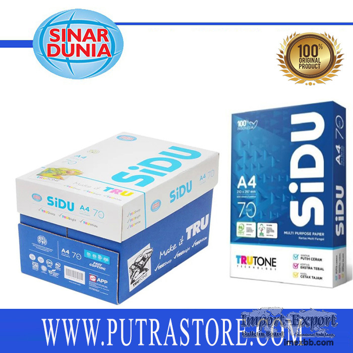 Sinar Dunia A4 Copy Paper 70gsm,75gsm,80gsm