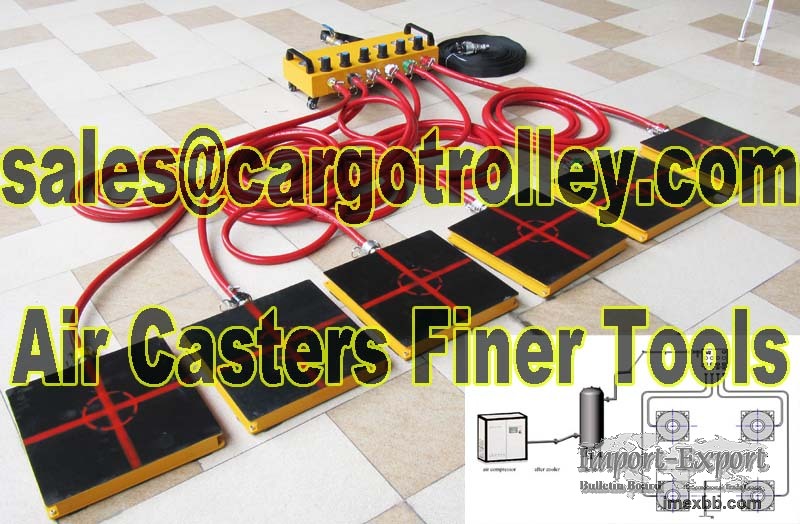 Air bearings transporters have no electric spark