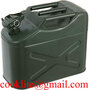 Leger brandstof jerrycan 10 liter metaal/groen UN-keur