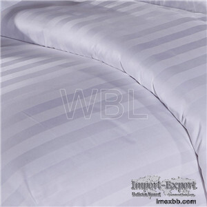 100% Cotton stripe bedding set sheet manufacture  