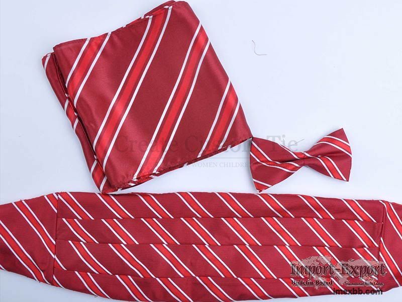 Custom silk woven cummerbunds  Custom Cummerbunds 