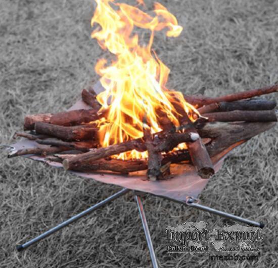 Outdoor bonfire stand