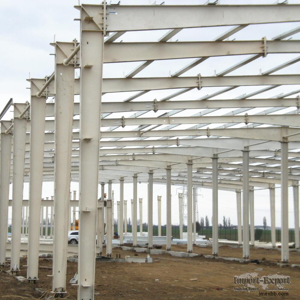 prefab steel structure warehouse workshop building shed