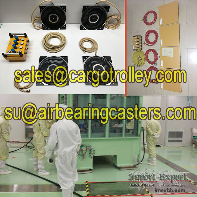 Air bearing movers with application and pictures