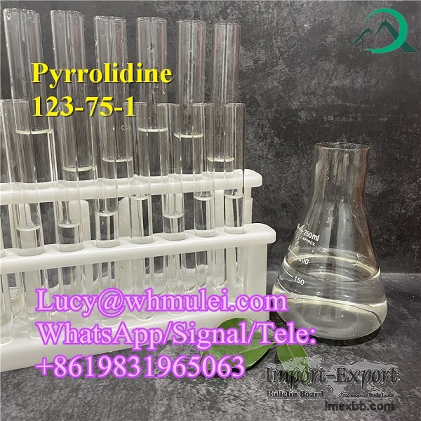 Pyrrolidine Liquid 123-75-1 High Purity Flavors and Spices Pyrrolidine