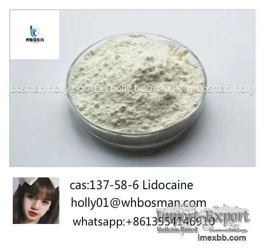 Pharmaceutical Raw Powder White Powder CAS: 137-58-6 Lidocaine HCl Lidocain