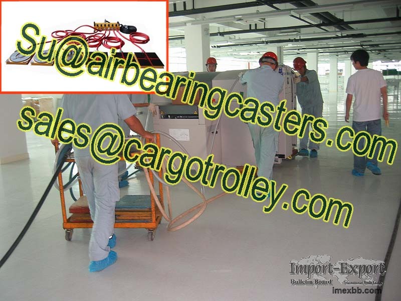 Air casters rigging systems solve your machinery easily